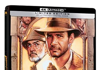 Indiana Jones and the Last Crusade [4K UHD Steelbook + Digital Copy] (Bilingual) $19.99 (Reg $33.99)