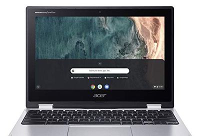 Acer Chromebook Spin 311, 11.6" IPS Touch Screen, ICD N4020, 4GB RAM,  64GB eMMC,  Chrome OS,  Silver, CP311-2H-C3SG $209 (Reg $449.99)