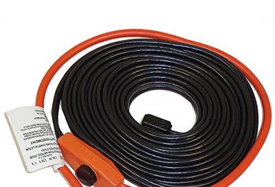 Frost King Automatic Electric Heat Cable Kits, 18', 120V, 7 Watts per Foot $35.56 (Reg $44.24)