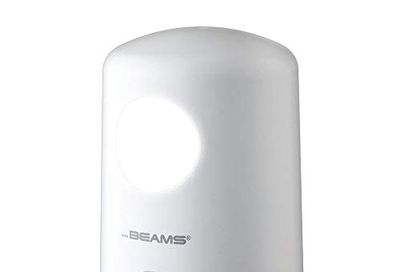 Beams MB750 20 Lumen LED Wireless Battery Powered Portable Motion Sensing Nightlight, 1-Pack, White $14.99 (Reg $25.99)