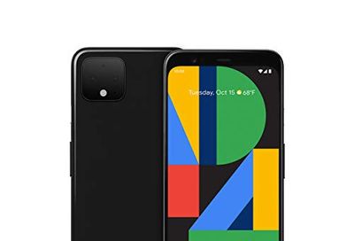 Google GA01187-US Pixel 4 - Just Black - 64GB - Unlocked $287.99 (Reg $317.99)