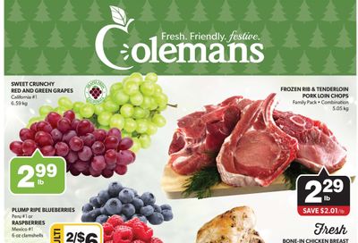 Coleman's Flyer December 1 to 7