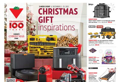 Canadian Tire Christmas Gift Inspirations Flyer December 2 to 25