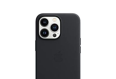 Apple iPhone 13 Pro Leather Case with MagSafe - Midnight $39.99 (Reg $79.00)