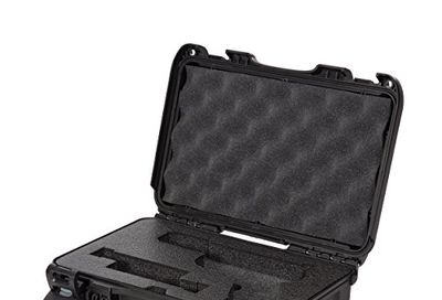 Nanuk 909 Waterproof Professional Glock Pistol/Gun Case, Military Approved with Custom Insert - Black - Made in Canada $49.95 (Reg $108.95)