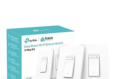 Kasa Smart 3 Way Dimmer Switch KIT (KS230KIT) - Dimmable Light Switch Compatible with Alexa, Google Assistant and SmartThings, Neutral Wire Needed, 2.4GHz, ETL Certified, No Hub Required, 2-Pack, White $34.99 (Reg $49.99)