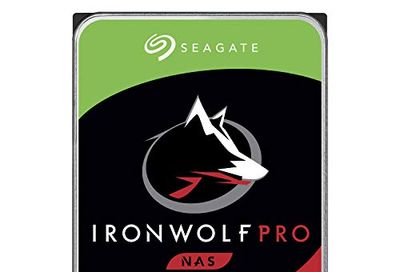 Seagate IronWolf Pro 16TB NAS Internal Hard Drive HDD – CMR 3.5 Inch SATA 6GB/S 7200 RPM 256MB Cache for Raid Network Attached Storage, Data Recovery Rescue Service (ST16000NE000) $359.99 (Reg $423.98)