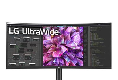 LG UltraWide QHD 34-Inch Curved Computer Monitor 34WQ73A-B, IPS with HDR 10 Compatibility, Built-in KVM, and USB Type-C, Black $459.99 (Reg $652.86)