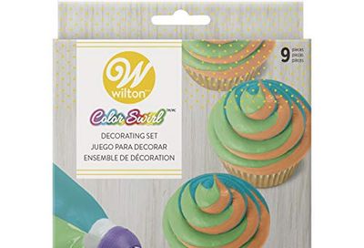 Wilton Colour Swirl Three-Colour Coupler Decorating Set; 9-Piece $4.93 (Reg $6.93)