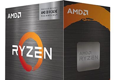 AMD Ryzen™ 7 5800X3D 8-core, 16-Thread Desktop Processor with AMD 3D V-Cache™ Technology $429.99 (Reg $569.99)