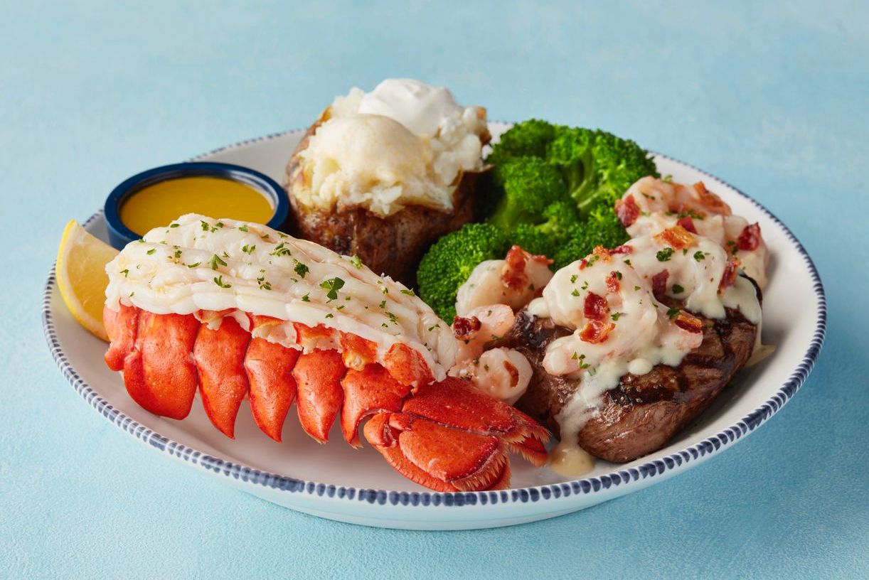 Lobsterfest Continues with More New Dishes Like the Lobster & Shrimp-Topped Sirloin at Red Lobster Lobsterfest Continues with More New Dishes Like the Lobster & Shrimp-Topped Sirloin at Red Lobster
