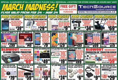 TechSource Flyer February 24 to March 24