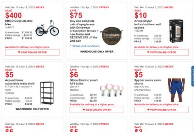Costco Canada Coupons/Flyers Deals at All Costco Wholesale Warehouses in Canada, Until April 2