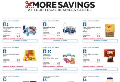 Costco Canada Business Centre Instant Savings Coupons / Flyer, until March 26