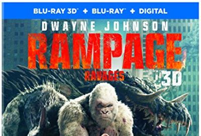 Rampage (Bilingual) [Blu-Ray 3D + Blu-Ray + Digital] $17.6 (Reg $21.14)