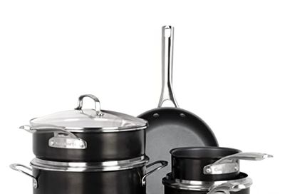 Cuisinart Gca-10c 10-piece Greengourmet Pro Aluminum Non-stick Cookware Set, Amazon Exclusive $170.8 (Reg $212.49)