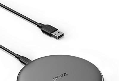 Anker Wireless Charger, 313 Wireless Charger (Pad), Qi-Certified 10W Max for iPhone 12/12 Pro/12 mini/12 Pro Max, SE 2020, 11, AirPods (No AC Adapter, Not Compatible with MagSafe Magnetic Charging) $13.49 (Reg $16.99)