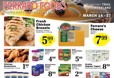 Ferraro Foods Flyer March 14 to 27