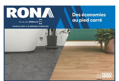 Rona (QC) Flyer March 16 to 22