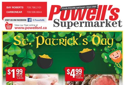 Powell's Supermarket Flyer March 16 to 22