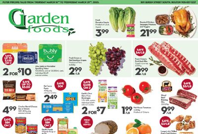 Garden Foods Flyer March 16 to 29