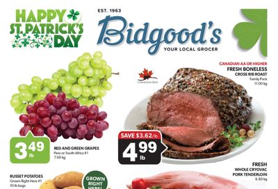 Bidgood's Flyer March 16 to 22