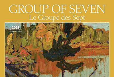 The Group of Seven AGO | 2023 12 x 24 Inch Monthly Square Wall Calendar | English/French Bilingual | Wyman Publishing | Painting Art Gallery Images $11 (Reg $21.99)