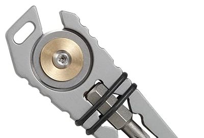 CRKT Pry Cutter Keychain Tool: Durable and Lightweight Multi-Tool for Everyday Carry, Stainless Steel, 9913 $18.37 (Reg $20.32)