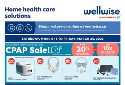 Wellwise By Shoppers Flyer March 18 to 24