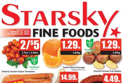 Starsky Foods Flyer March 16 to 22