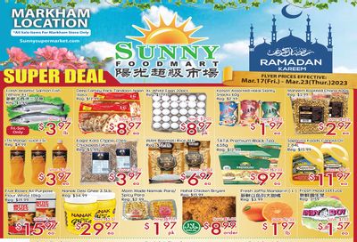 Sunny Foodmart (Markham) Flyer March 17 to 23