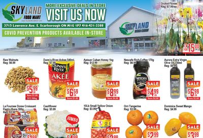Skyland Food Mart Flyer March 17 to 23