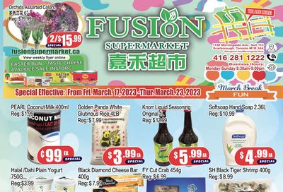 Fusion Supermarket Flyer March 17 to 23