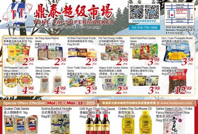 Tone Tai Supermarket Flyer March 17 to 23