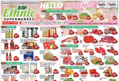 Ethnic Supermarket (Guelph) Flyer March 17 to 23
