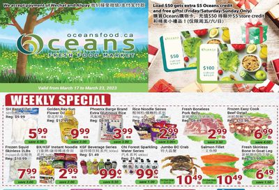Oceans Fresh Food Market (Mississauga) Flyer March 17 to 23