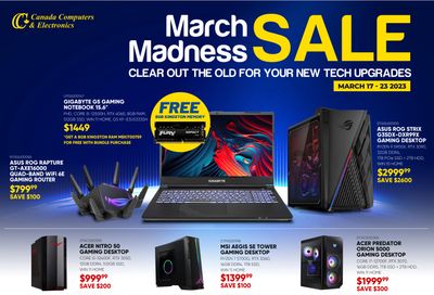 Canada Computers Flyer March 17 to 23