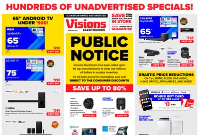 Visions Electronics Flyer March 17 to 23