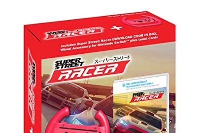 Super Street Racer Bundle (Game + Wheel) - Nintendo Switch $13.6 (Reg $29.99)