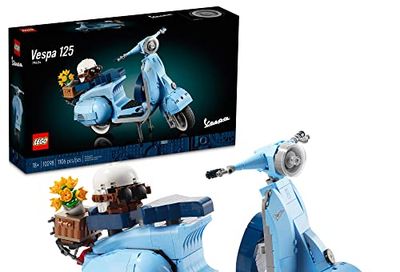 LEGO Vespa 125 10298 Model Building Kit; Build a Detailed Displayable Model of a Vintage Italian Icon with This Building Set for Adults (1,106 Pieces) $114.99 (Reg $129.99)