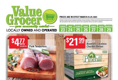 Value Grocer Flyer March 23 to 29