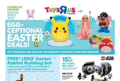 Toys R Us Flyer March 23 to April 5