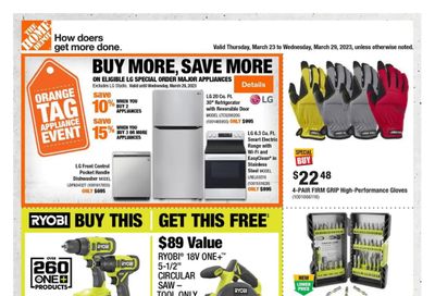 Home Depot (QC) Flyer March 23 to 29