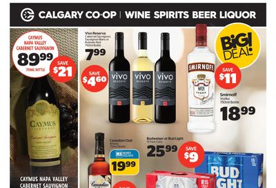 Calgary Co-op Liquor Flyer March 23 to 29