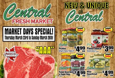 Central Fresh Market Flyer March 23 to 30
