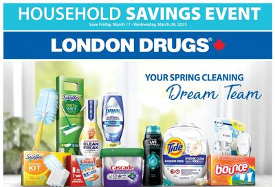 London Drugs Household Savings Event Flyer March 17 to 29
