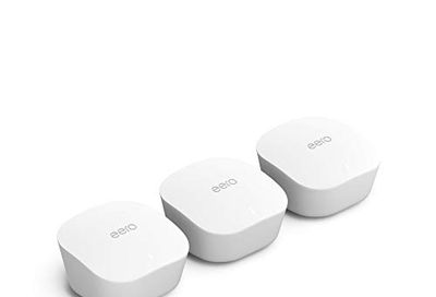 Amazon eero mesh wifi system – router for whole-home coverage (3-pack) $179.99 (Reg $239.00)