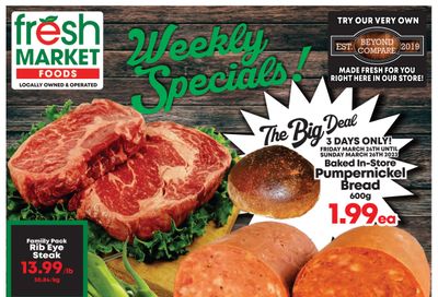Fresh Market Foods Flyer March 24 to 30