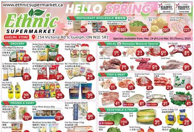 Ethnic Supermarket (Guelph) Flyer March 24 to 30