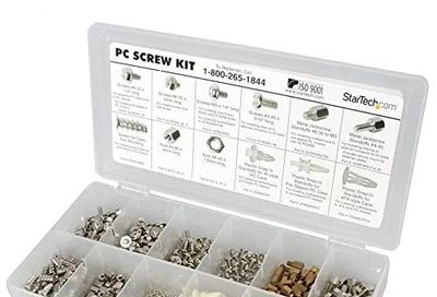 StarTech.com Deluxe Assortment PC Screw Kit - Screw Nuts and Standoffs - Screw kit - PCSCREWKIT $28.98 (Reg $49.00)